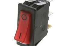 SWITCH SP 110V RED