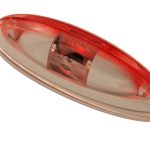 JOKON END OUTLINE MARKER LAMP WHITE BASE WHITE COVER 12V