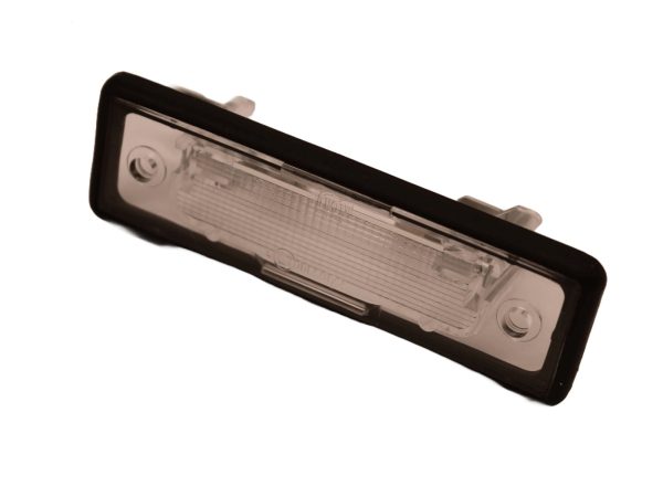 K570 NUMBER PLATE LAMP BLACK 12V