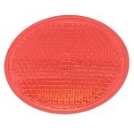 JOKON R62 REFLECTOR ROUND SELF ADHESIVE RED (CARD OF 10)
