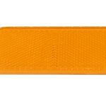 JOKON R118 REFLECTOR RECTANGLE SELF ADHESIVE AMBER (CARD OF 10)