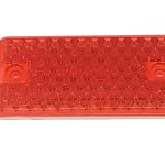 JOKON R115 REFLECTOR RECTANGLE RED (CARD OF 10)