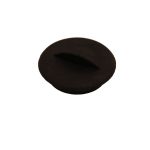 1-1/4" SINK PLUG BLACK (CARD OF 10)