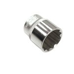 SOCKET 1/2" SD CHROME 32mm