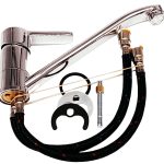 CARAFLO COLONNA MIXER TAP CHROME L240