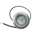VEGA 48 BRUSHED STEEL 3 LED 12V