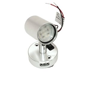 MINI TUBE DI 18 LED USB ALUMINIUM 12V