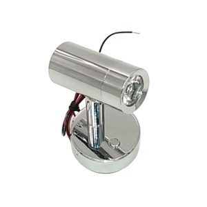 MINI TUBE D4 18 LED 12V CHROME