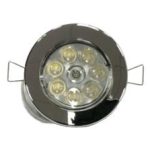 LAMP 7 LED SWITCHED CHROME 12V
