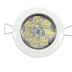 LAMP 7 LED SWITCHED WHITE 12V