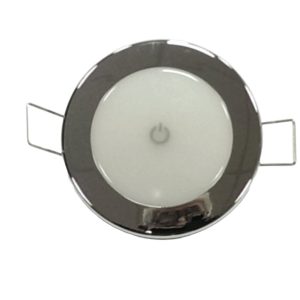 LAMP 80 LED TOUCH SWITCHED CHROME 12V