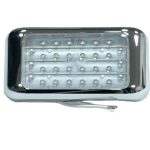LUXVISION LAMP 30 LED CHROME 12V