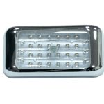 LUXVISION LAMP 30 LED SWITCHED CHROME 12V