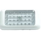 LUXVISION LAMP 30 RED LED SWITCHED WHITE 12V