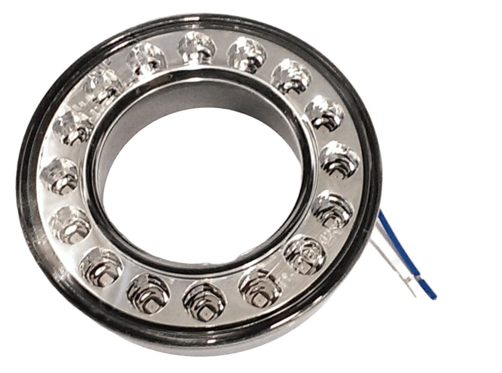 Ring Led Rear Light LUXVISION REAR FOG RING LED CLEAR LENS 12V – Caravan Spares