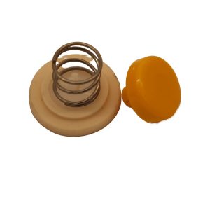 VENT BUTTON-YELLOW SC234