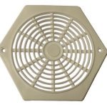 DLS HEXAGON VENT WHITE 3" (BAG OF 10)