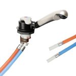REICH TWIST MIXER SHOWER TAP MATT NICKEL R/H