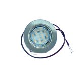 VEGA 48 BRUSHED STEEL 18 LED 12V