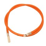 FLEXIBLE TAIL PUSH FIT RED