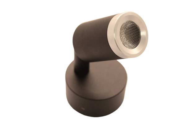 LED READING LIGHT (BLACK) 12V NON SWITCHED