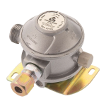 CAVAGNA 8mm ANGLED 30mbar BULKHEAD REGULATOR