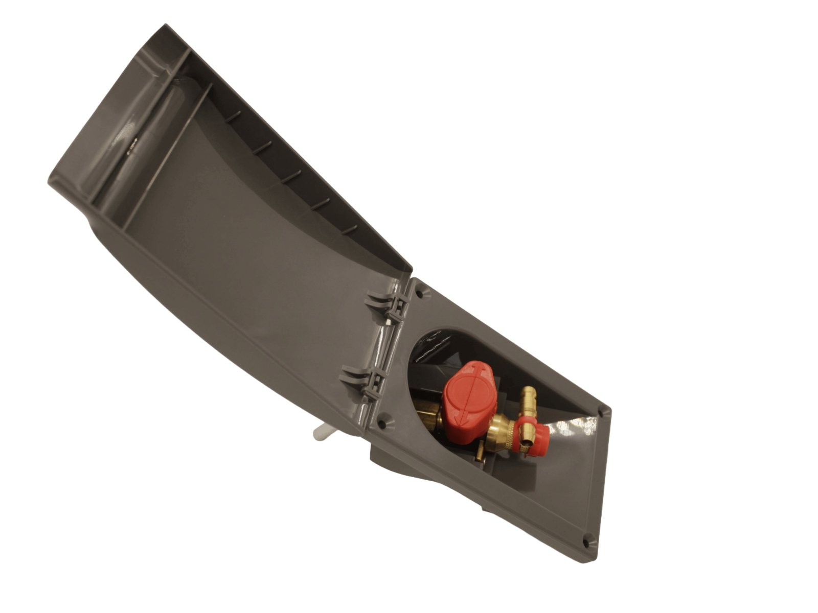 IGT GAS OUTTAKE BOX CHARCOAL GREY