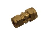 10mm-8mm REDUCER BRASS COMPRESSION COUPLING